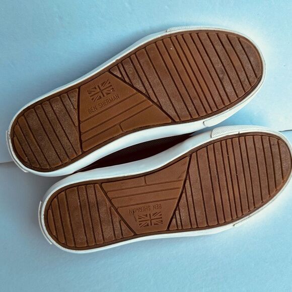 Ben Sherman Boys Size 2 Wing-tip Oxford Sneakers Brown Casual Dress Shoes - Picture 7 of 8